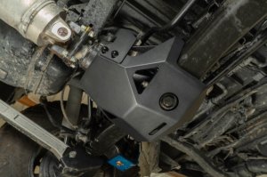 Toyota Tacoma Skid Plate - Rear - DV8 Offroad - Rear Differential - Black - `24-`26